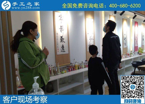 4月3日，代理手工活加工項目、真實可靠的外發(fā)手工活就選這里，手工之家接待考察加工客戶剪影