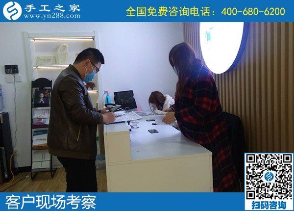 4月8日，真實(shí)可靠的手工活加工、有沒(méi)有在家做的手工活，就選這里的勵(lì)志珠珠繡手工活，手工之家接待考察加工客戶剪影