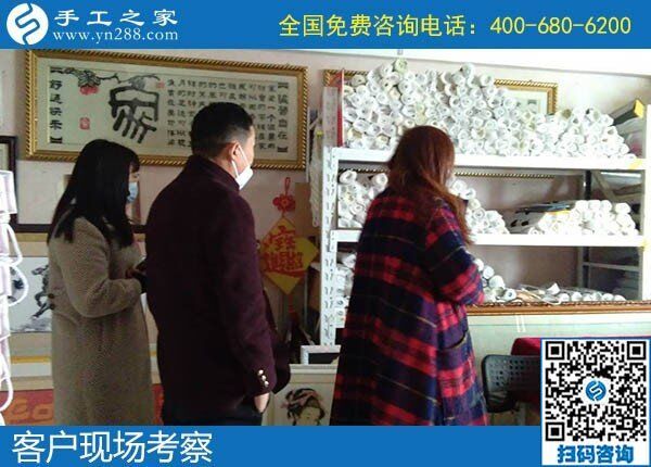 接手工活在家做，實現(xiàn)了下崗職工再就業(yè)夢想(圖1)