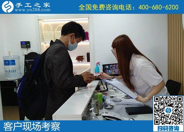 5月6日，代理手工活加工項目，正規(guī)外發(fā)手工活來料加工，選正規(guī)手工活勵志珠珠繡，手工之家接待考察合作加工客戶剪影