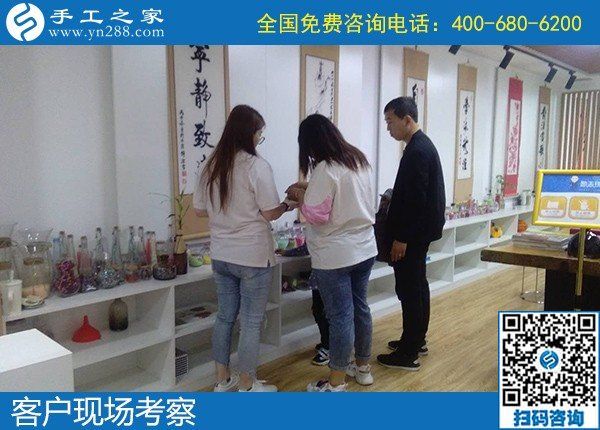 5月8日，正規(guī)手工活外發(fā)加工項(xiàng)目，手工活代理加工項(xiàng)目，就選勵(lì)志珠珠繡，手工之家接待考察合作加工客戶剪影