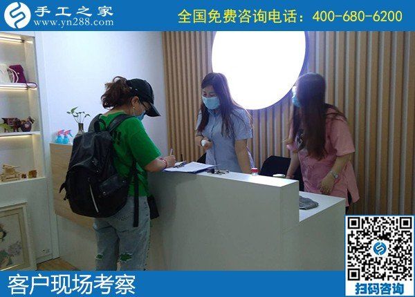 5月19日，想接簡單易學(xué)的手工活代理加工，在家做手工活掙錢，來這里就對了，手工之家接待考察加工客戶剪影