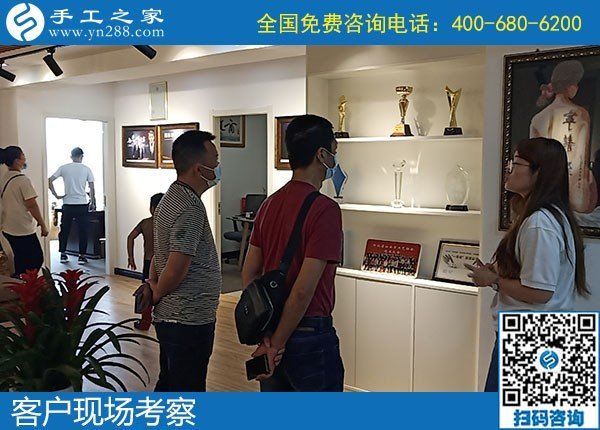 5月24日，長期穩(wěn)定的手工加工回收項目，就是針法簡單，培訓成體系的勵志珠珠繡，手工之家接待考察加工客戶剪影