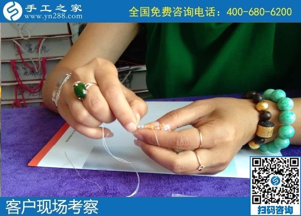 5月25日，手工加工回收項(xiàng)目，靠譜的手工活代理加工項(xiàng)目，選有成績(jī)的老企業(yè)，手工之家接待考察加工客戶剪影