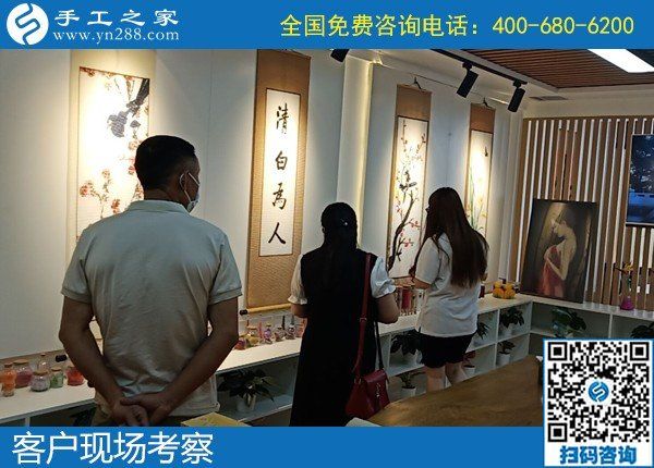 6月8日，可以在家做的手工活，拿回家做手工活掙錢，這里的珠繡手工活不錯，手工之家接待考察合作加工客戶剪影