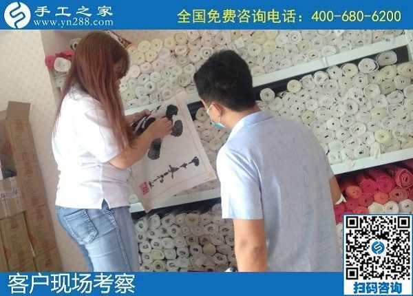 6月27日，在家做外發(fā)手工活的直接收獲，除了掙錢(qián)，就是陪伴，手工之家接待考察加工客戶剪影