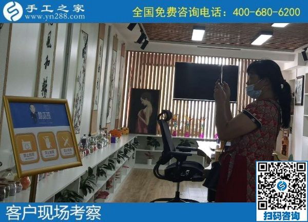 7月1日，下半年開啟，安全可靠、簡單好做，勵志珠珠繡外發(fā)手工活幫助大家居家就業(yè)，手工之家接待考察加工客戶剪影