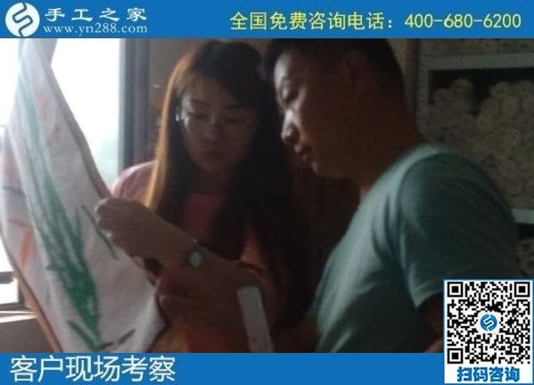 8月5日，什么人群適合做這個拿回家做的手工活？手工之家十多年的發(fā)展里有答案。手工之家接待考察加工客戶剪影