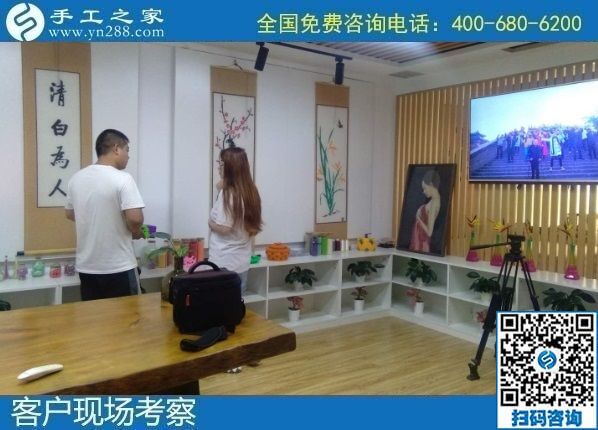 8月11日，可以帶回家的手工活外發(fā)加工項(xiàng)目，你我他都能做，手工之家接待考察加工客戶剪影