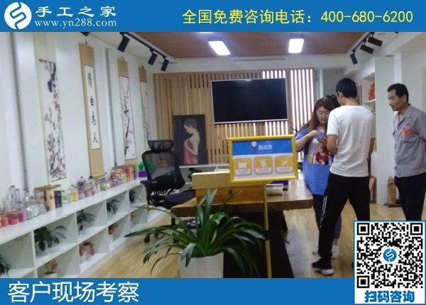 8月19日，手工活外發(fā)加工與珠繡個(gè)性化定制之間是這樣的關(guān)系，手工之家接待考察合作加工客戶(hù)剪影