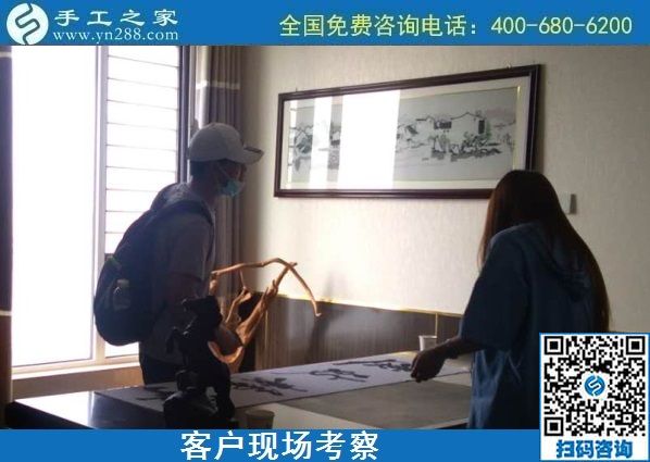 8月23日，這個(gè)純手工活外發(fā)加工項(xiàng)目也能做代理，很多人在這里實(shí)現(xiàn)了就業(yè)創(chuàng)業(yè)夢(mèng)想，手工之家接待考察加工客戶剪影