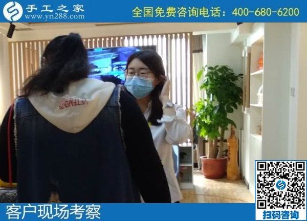 10月21日，手工活外發(fā)回收，都能在家掙錢的手工活，選擇這里的人太多了，手工之家接待考察合作加工客戶剪影