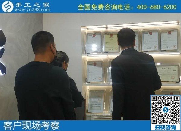 11月4日，拿回家做的手工活怎么找？大家都選擇珠繡手工活外發(fā)加工項(xiàng)目，手工之家接待考察加工客戶剪影