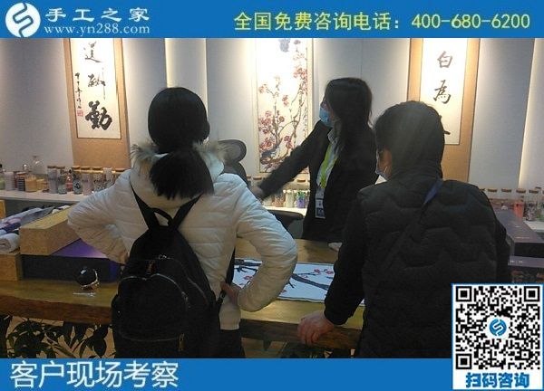 11月6日，把手工活拿回家做，在家做手工活掙錢，大家信任這里，手工之家接待考察加工客戶剪影