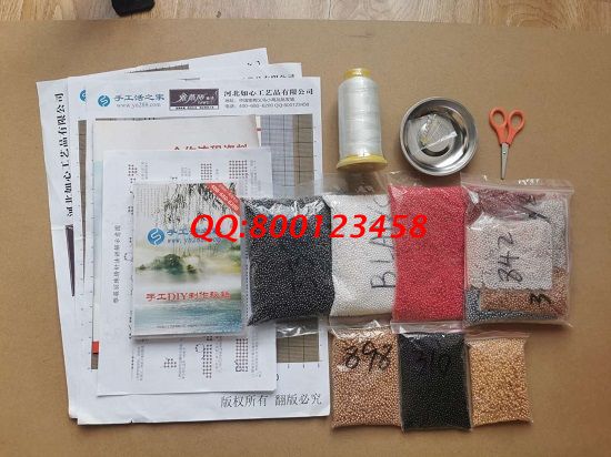 1月10日，選擇了珠繡負責回收的手工活，越來越多人把手工活拿回家做掙錢。勵志珠珠繡材料工具等實拍