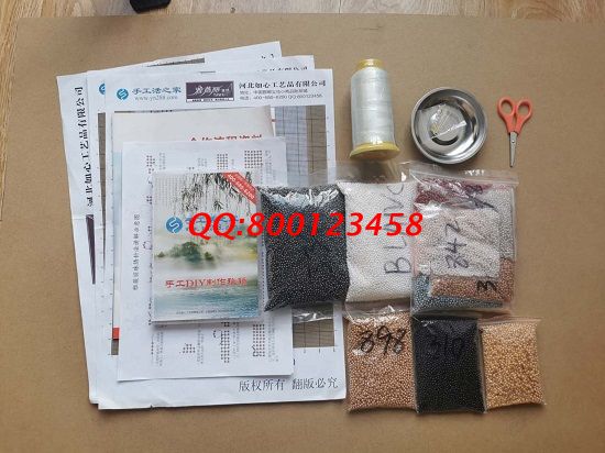 1月10日，選擇了珠繡負責回收的手工活，越來越多人把手工活拿回家做掙錢。勵志珠珠繡材料工具等實拍