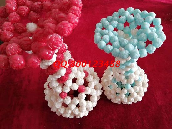 1月15日，想做手工活掙錢的人，都知道拿回家做的手工活哪里有，珠繡立體串珠（花瓶）成品樣品實(shí)拍