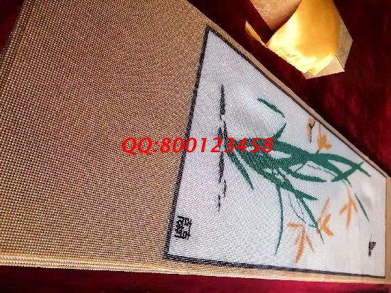 1月21日，拿回家做的手工活，找手工活做，這里手工活代理加工項(xiàng)目很受歡迎，圖為勵(lì)志珠珠繡成品細(xì)節(jié)實(shí)拍