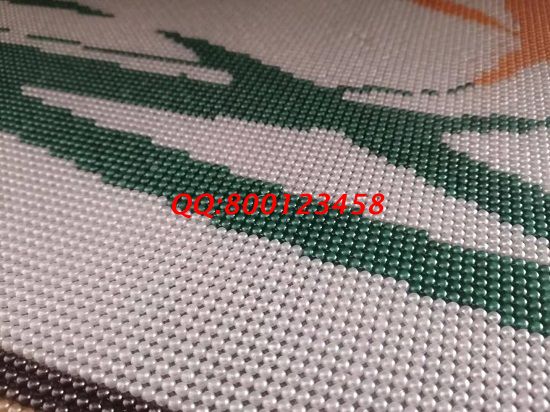 1月23日，正規(guī)供料的手工活，這里的手工活代理加工項目是非遺項目，勵志珠珠繡成品細節(jié)實拍