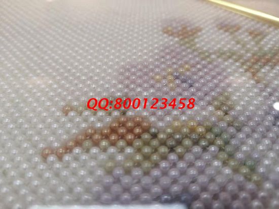 1月24日，可以寄到家做的手工活，這個十多年的手工企業(yè)是很多人的選擇，勵志珠珠繡成品細(xì)節(jié)實拍