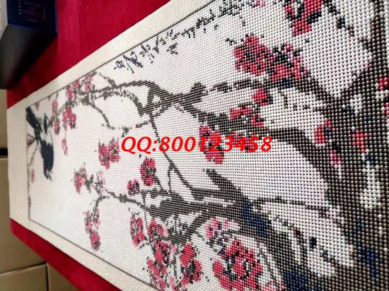 1月29日，簡單好做的手工活，拿回家做的手工活外發(fā)加工就是真實的珠繡串珠，勵志珠珠繡成品細節(jié)實拍