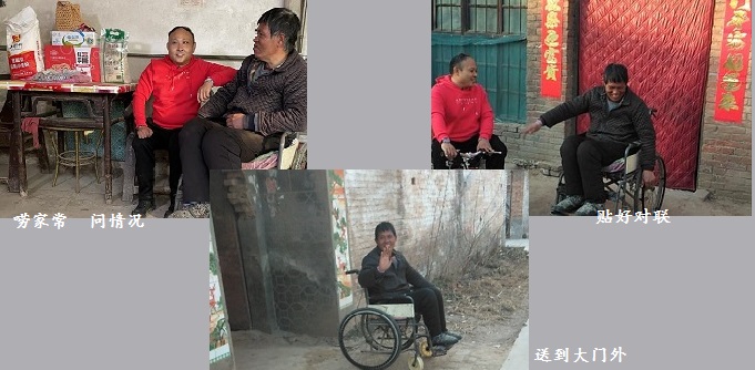 又是一整天，扶貧助殘，手工之家一直在行動