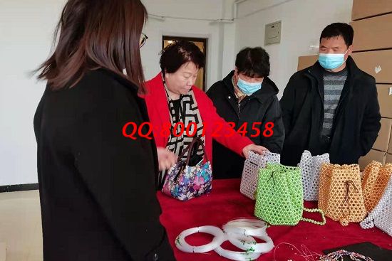 2月19日，迎來開門紅！可以寄到家做的手工活，拿回家做的手工活就選勵志珠珠繡，手工之家接待考察合作及學習加工客戶剪影