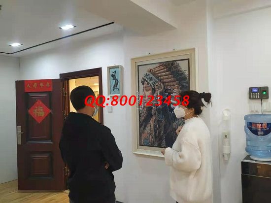 2月22日，正規(guī)供料的手工活，可以寄到家做的手工活就找珠繡外發(fā)手工活，手工之家接待考察合作加工客戶剪影