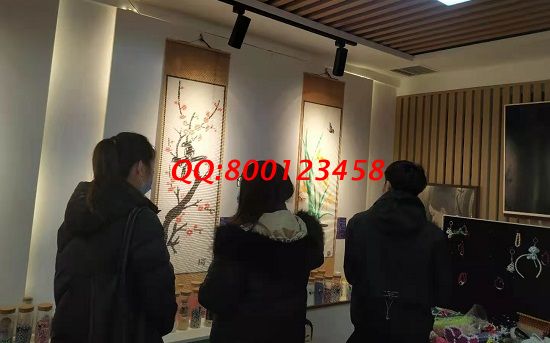 3月7日，拿回家做的手工活，想接正規(guī)廠家的手工活，就選勵志珠珠繡，手工之家接待考察合作加工客戶剪影