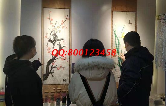 3月14日，可以寄到家做的手工活，正規(guī)手工活加工項(xiàng)目就選非遺項(xiàng)目勵(lì)志珠珠繡，手工之家接待考察合作加工客戶剪影