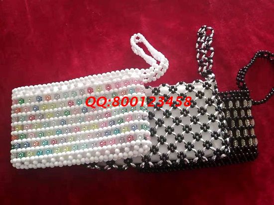 5月8日，可以寄到家做的手工活，在家做手工活掙錢，珠繡外發(fā)手工活是大家的選擇，勵志珠珠繡串珠手工包產(chǎn)品實拍
