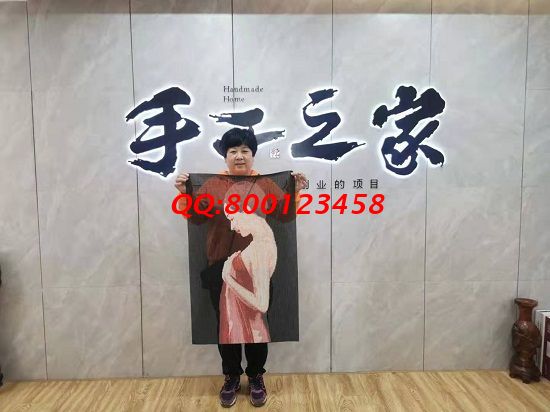 5月11日，手工活拿回家做，想接正規(guī)廠家的手工活，全面了解很重要，手工之家接待考察加工客戶剪影