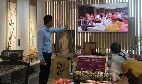 用手工實(shí)現(xiàn)人生價值--------熱烈歡迎北京市殘疾人代表團(tuán)蒞臨手工之家參觀考察