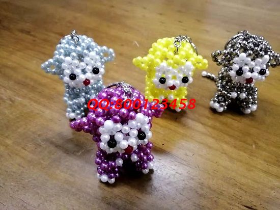 5月15日，正規(guī)供料的手工活，拿回家做的手工活不受外在天氣等條件的影響，勵志珠珠繡串珠小飾品實拍