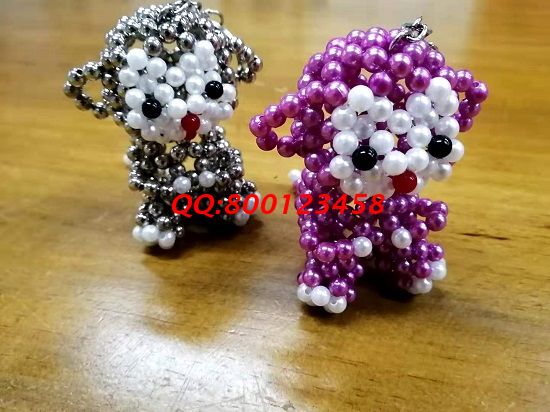 5月15日，正規(guī)供料的手工活，拿回家做的手工活不受外在天氣等條件的影響，勵志珠珠繡串珠小飾品實拍