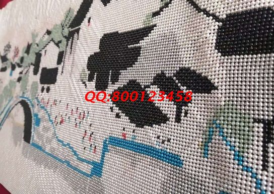 5月16日，在家做手工活掙錢，拿回家做的手工活就來手工之家，勵(lì)志珠珠繡成品細(xì)節(jié)實(shí)拍