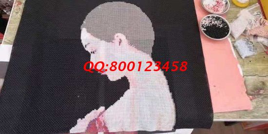 5月19日，拿回家做的手工活，正規(guī)供料的手工活，選擇勵志珠珠繡就對了，手工之家工作室珠繡加工實拍