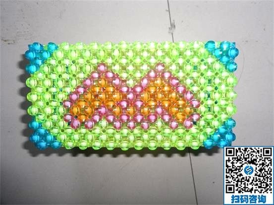 適合夏天在家做的手工活，清涼干凈手工活串珠(圖1)