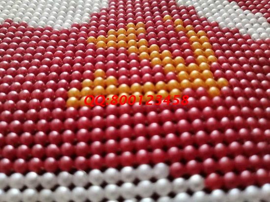 7月4日，正規(guī)手工活外發(fā)加工項(xiàng)目，拿回家做的手工活，手工之家的珠繡外發(fā)手工活可以這樣合作，圖為勵(lì)志珠珠繡成品細(xì)節(jié)實(shí)拍