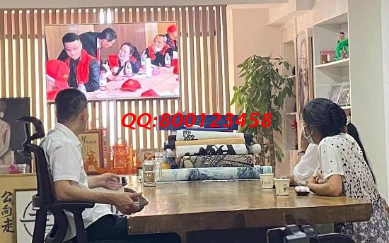 7月16日，正規(guī)供料的手工活，拿回家做的手工活就選勵志珠珠繡，手工之家接待考察加工客戶剪影