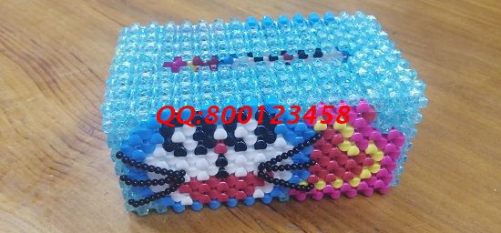 7月24日，可以寄到家做的手工活，正規(guī)手工活外發(fā)加工項目，大家都選手工之家，圖為勵志珠珠繡幾款紙抽盒串珠成品實拍