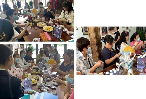 培訓(xùn)、提供材料，為了大家空閑時(shí)間能有份收入--- --- 記手工之家在邯鄲市叢臺(tái)區(qū)婦女手工藝協(xié)會(huì)(圖2)