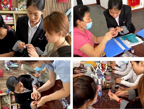 培訓(xùn)、提供材料，為了大家空閑時(shí)間能有份收入--- --- 記手工之家在邯鄲市叢臺(tái)區(qū)婦女手工藝協(xié)會(huì)(圖3)