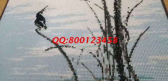 8月2日，可以寄到家做的手工活，找驗收標(biāo)準(zhǔn)明確，更要加工費結(jié)算的好手工活外發(fā)加工企業(yè)手工之家，圖為勵志珠珠繡成品細(xì)節(jié)實拍