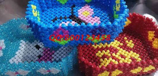 8月4日，可以帶回家做的手工活，手工活代理加工項(xiàng)目就選有責(zé)任的手工之家，圖為勵(lì)志珠珠繡串珠手工產(chǎn)品（一款收納盒）實(shí)拍