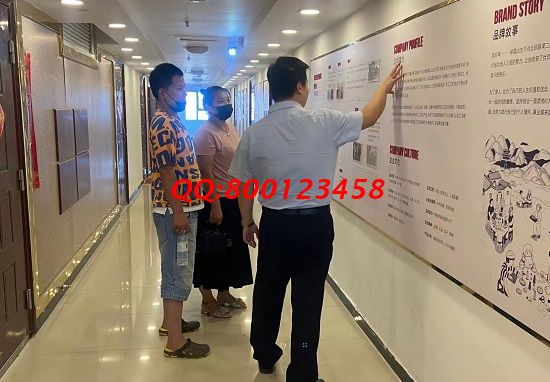 8月6日，拿回家做的手工活，加工費(fèi)有保障的手工活，就選勵志珠珠繡，圖為手工之家接待考察合作客戶剪影