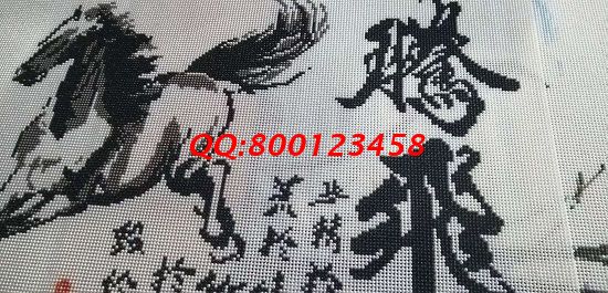 8月13日，組織人做手工活掙錢，這個拿回家做的手工活也可以做代理，是在家掙錢的好方法，圖為勵志珠珠繡成品細節(jié)實拍