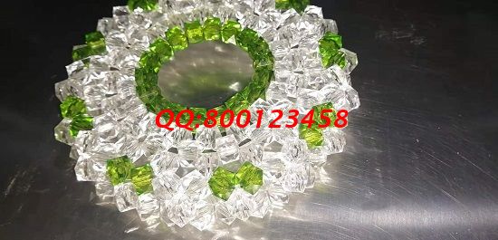 8月18日，一直，正規(guī)供料的手工活，拿回家做的手工活，在家做手工之家的珠繡手工活掙錢有保障，圖為勵志珠珠繡串珠成品實拍