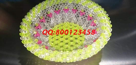 8月19日，服務(wù)貼心，這個正規(guī)供料的手工活回收政策也非常的人性化，圖為勵志珠珠繡串珠成品實拍