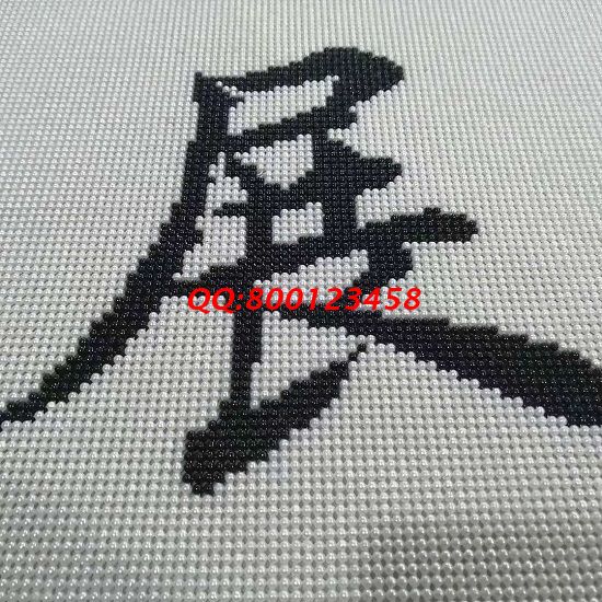 8月22日，想接正規(guī)廠家的手工活，正規(guī)供料的手工活就選非遺傳統(tǒng)手工勵(lì)志珠珠繡手工活外發(fā)加工項(xiàng)目，圖為勵(lì)志珠珠繡成品細(xì)節(jié)實(shí)拍